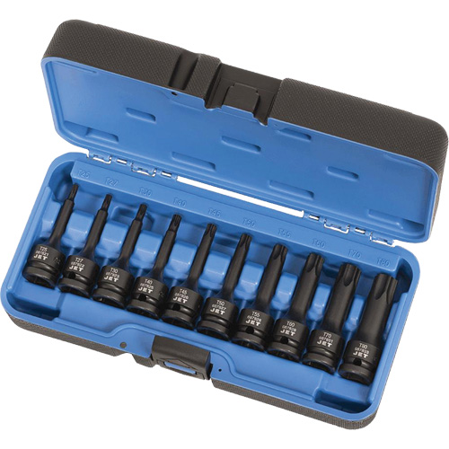 PTB-1210 1/2" Drive Torx&reg; Bit Impact Socket Set, Torx&reg;, 1/2" Drive, 10 Pcs Distribution Jean Lapalme