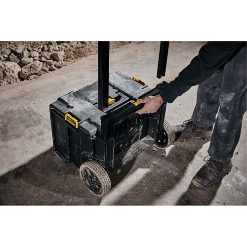 ToughSystem&reg; 2.0 Rolling Toolbox, 23-69/100" x 19-79/100" x 38-7/10", Black Distribution Jean Lapalme