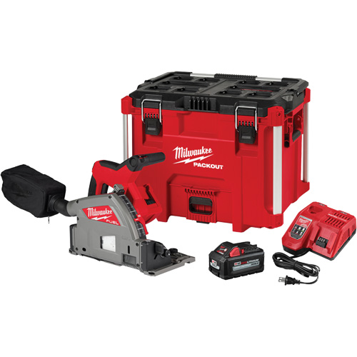 Ensemble de scie plongeante sur rail M18 Fuel, 6-1/2", 18 V Distribution Jean Lapalme