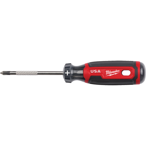 Tournevis Phillips, Tige de #1, Ronde, 170 mm lo, Prise en Coussin&eacute;e Distribution Jean Lapalme