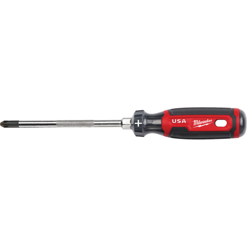 Tournevis Phillips, Tige de #3, Ronde, 279 mm lo, Prise en Coussin&eacute;e Distribution Jean Lapalme