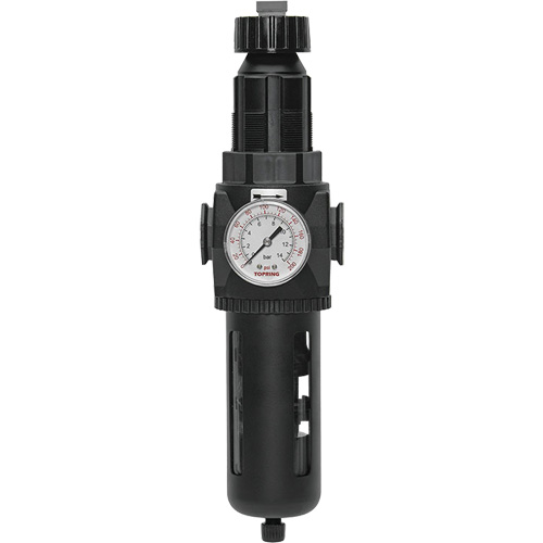 Filtre/r&eacute;gulateur Modulair 400 avec vidange manuelle, 3/4" NPT, 200 psi, Capacit&eacute; de 9,1 oz liq. Distribution Jean Lapalme