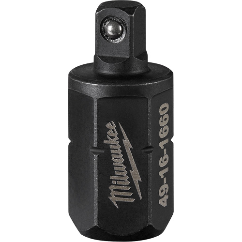 Adaptateur d'enclume pour rochet polygonal Insider, Douille 1/4", 0,55" lo, Sph&eacute;rique Distribution Jean Lapalme