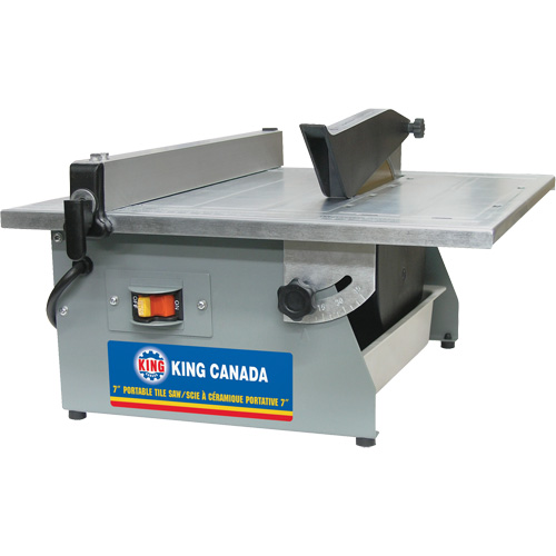 Scie &agrave; carreaux portable 7" Distribution Jean Lapalme