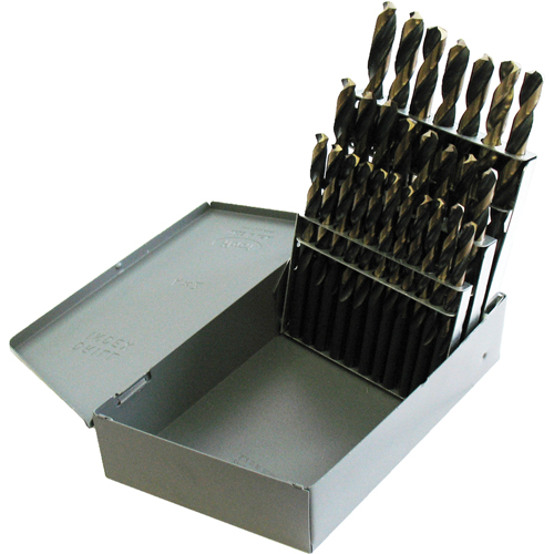 Jobber Length Drill Set, 26 Pieces, High Speed Steel Distribution Jean Lapalme