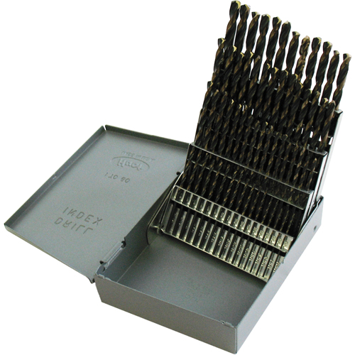 Jobber Length Drill Set, 60 Pieces, High Speed Steel Distribution Jean Lapalme