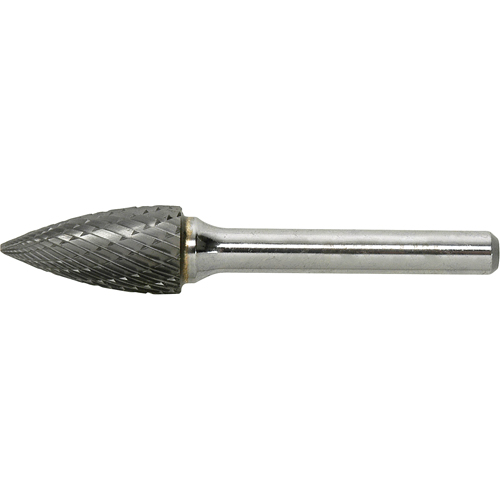 Fraise au carbure dur, SG-1, 1/4" dia., 1/4" Tige, 5/8" Prof. de la coupe Distribution Jean Lapalme