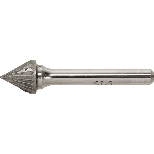 Fraise au carbure dur, SJ-3, 3/8" dia., 1/4" Tige, 5/16" Prof. de la coupe Distribution Jean Lapalme