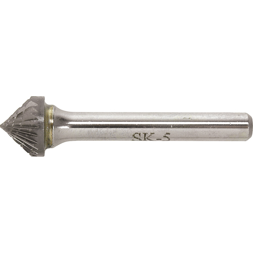 Solid Carbide Burr, SK-1, 1/4" Dia., 1/4" Shank, 1/8" Depth of Cut Distribution Jean Lapalme