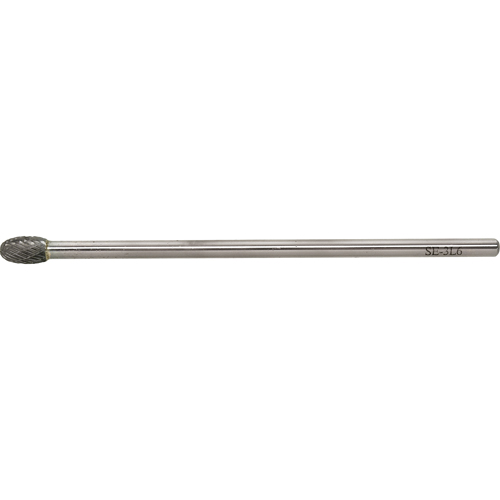 Fraise au carbure dur, SE-1L6, 1/4" dia., 1/4" Tige, 3/8" Prof. de la coupe Distribution Jean Lapalme