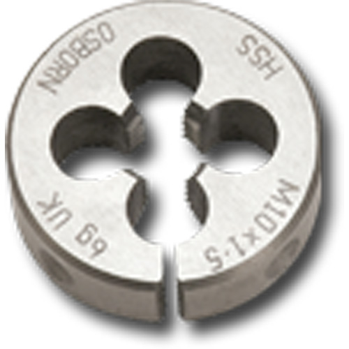 Round Die, 5/16"-22 Thread, High Speed Steel Distribution Jean Lapalme