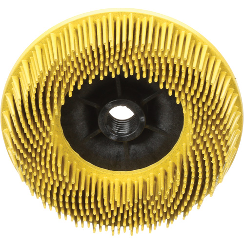 Disques radiaux bristle pour meuleuses angulaires Scotch-Brite, C&eacute;ramique, Grain 80, 4-1/2" dia. Distribution Jean Lapalme