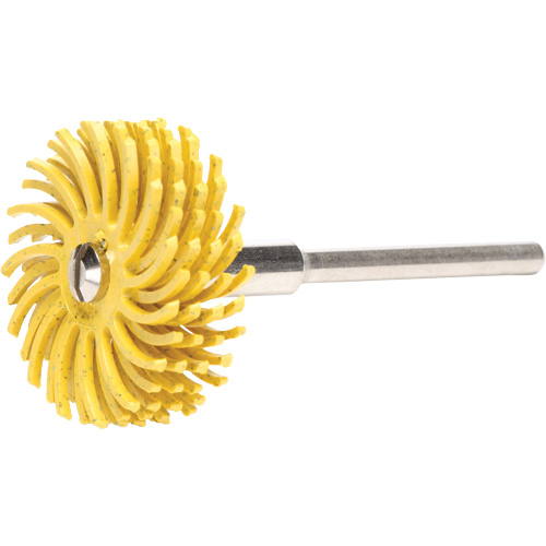 Scotch-Brite Radial Bristle Discs, Ceramic, 80X Grit, 1" Dia. Distribution Jean Lapalme