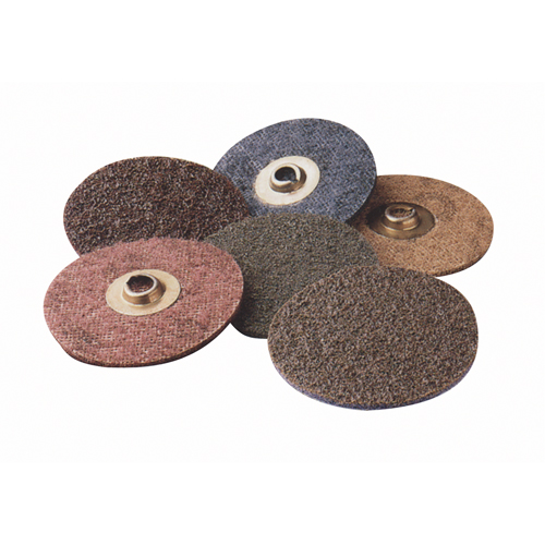 Disques Scotch-Brite pour l'homog&eacute;n&eacute;isation des surfaces, 2" dia. Distribution Jean Lapalme