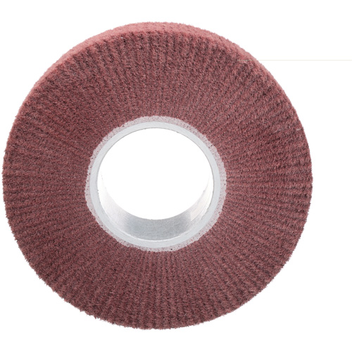 Scotch-Brite Finishing Flap Brush, Aluminum Oxide, Very Fine Grit, 8" x 2" x 3" Distribution Jean Lapalme