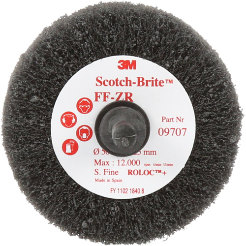 Scotch-Brite Cut & Polish Flap Brush, Aluminum Oxide, Fine Grit, 2" x 1" x 1/4" Distribution Jean Lapalme