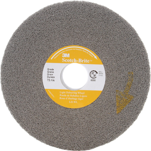 Meule d'&eacute;barbage l&eacute;g&egrave;re Scotch-Brite LD-WL Distribution Jean Lapalme
