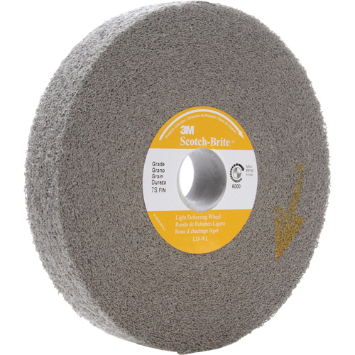Meule d'&eacute;barbage l&eacute;g&egrave;re Scotch-Brite LD-WL Distribution Jean Lapalme
