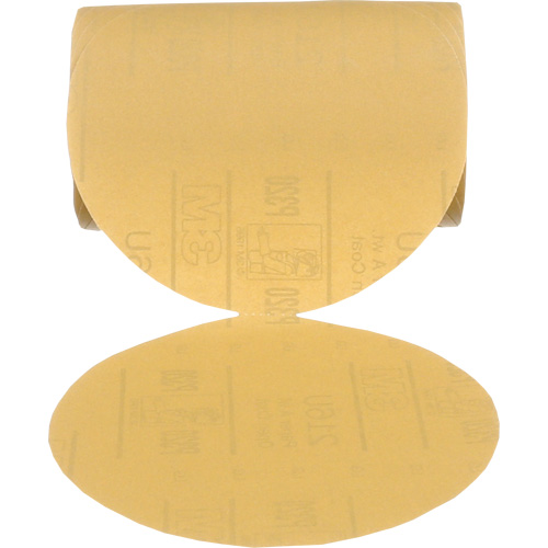 Disque dor&eacute; en rouleau Stikit, 6" dia., Grain P320, Oxyde d'aluminium Distribution Jean Lapalme
