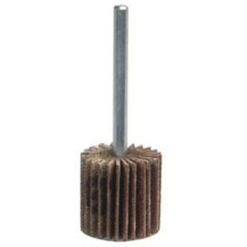 Grind-O-Flex Mini Mounted Flap Wheel, Aluminum Oxide, 180 Grit, 2" x 1" x 1/4" Distribution Jean Lapalme