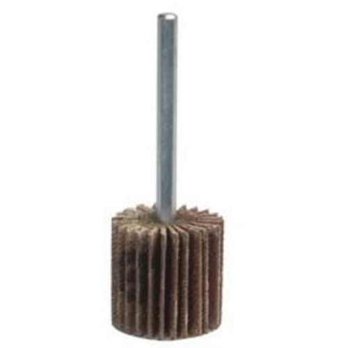Grind-O-Flex Mini Mounted Flap Wheel, Aluminum Oxide, 320 Grit, 2" x 1/2" x 1/4" Distribution Jean Lapalme