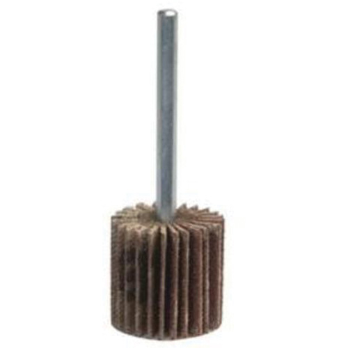 Super Finish Mini Flap Wheel, Aluminum Oxide, 60 Grit, 1-3/16" x 1/4" x 1/4" Distribution Jean Lapalme