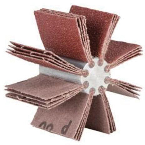 Plain Flap B-820 Bore Polisher, Aluminum Oxide, 60 Grit, 4-3/4" x 1-1/2" Distribution Jean Lapalme