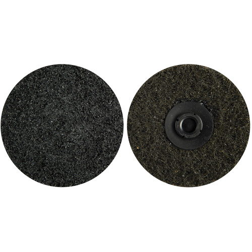 Disques non tiss&eacute;s &agrave; changement rapide, 3" dia., Grain Extra grossier, Oxyde d'aluminium Distribution Jean Lapalme