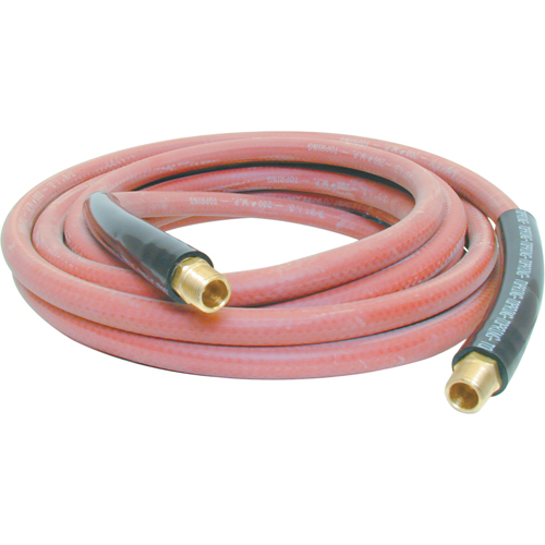 Airflex General Purpose Hoses, Air, Rubber, 1/2" dia. x 100', 200 psi, 1/2 NPT Distribution Jean Lapalme