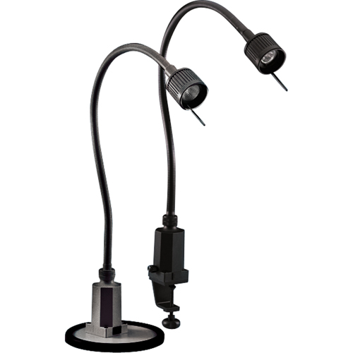 Sunnex Halogen Task Lights, 20 W, 20" Neck, Black Distribution Jean Lapalme