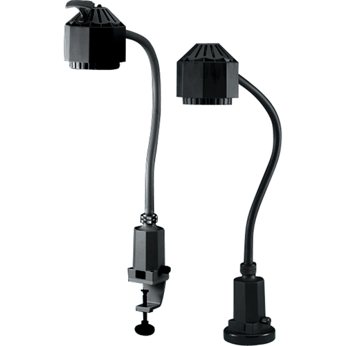 Sunnex Task Lights - 50 Watt Moisture Resistant Halogen Task Lights, 50 W, Halogen, 27" Neck, Black Distribution Jean Lapalme