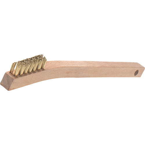 V-trim Small Handle Scratch Brushes, Stainless Steel, 3 x 7 Wire Rows, 7-7/8" Long Distribution Jean Lapalme