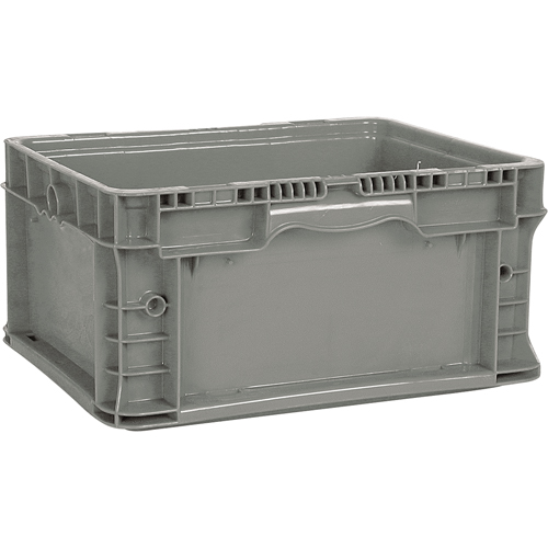 StakPak Plus 4845 System Containers, 15" W x 12" D x 7.5" H, Grey Distribution Jean Lapalme