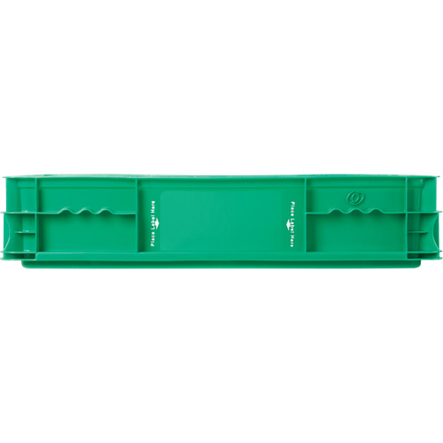 StakPak Plus 4845 System Containers, 15" W x 24" D x 5" H, Medium Green Distribution Jean Lapalme