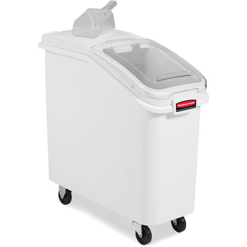 Mobile Ingredient Bins with Sliding Lid, 2.75 cu. ft. Capacity, 28" H x 13-13/100" W x 29-1/4" D Distribution Jean Lapalme