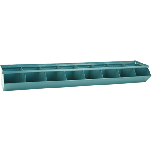 Sectional Bin Units, 100 lbs. Cap., 37" W x 8" D x 4-1/2" H, Blue Distribution Jean Lapalme