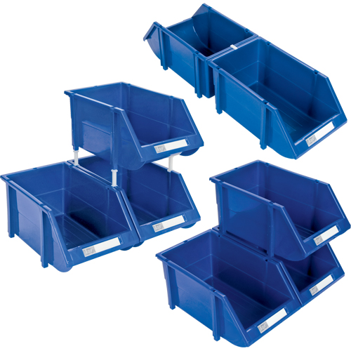 Bac empilable & &agrave; suspendre, 8-3/16" la, 6-3/16" h x 14" p, Vert Distribution Jean Lapalme