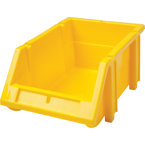 Stack & Hang Bin, 4-13/16" W x 3-3/16" H x 7-1/8" D, Yellow Distribution Jean Lapalme