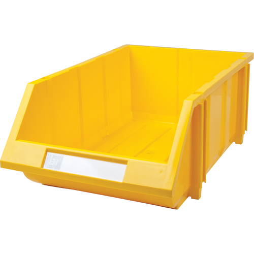 Bac empilable & &agrave; suspendre, 11-13/16" la, 7" h x 17-11/16" p, Jaune Distribution Jean Lapalme