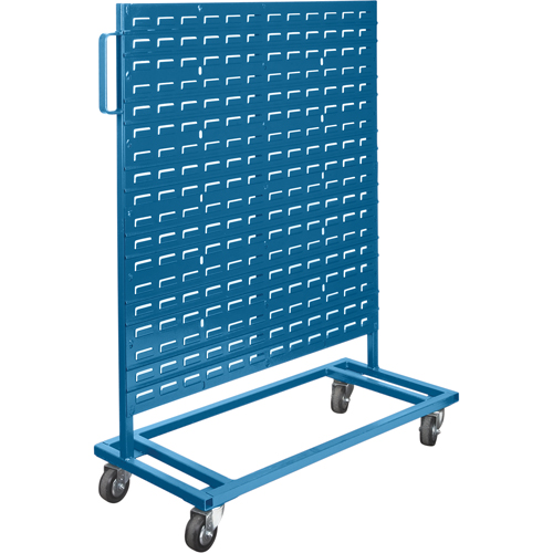 Mobile Bin Racks - Singled Sided, Single-sided, 36" W x 16" D x 46-1/2" H Distribution Jean Lapalme