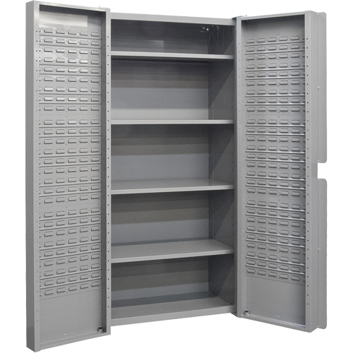 Armoires &agrave; combinaison &agrave; portes creuses, 38" la x 24" p x 72" h, Gris Distribution Jean Lapalme