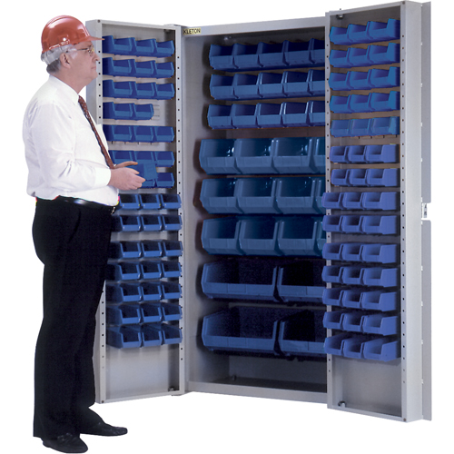 Deep-Door Combination Cabinet, 38" W x 24" D x 72" H, 36 Shelves Distribution Jean Lapalme