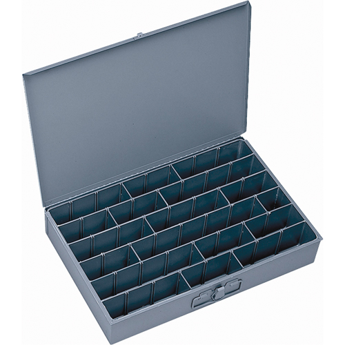 Compartment Scoop Boxes, 12" W x 18" D x 3" H, 17 Compartments Distribution Jean Lapalme