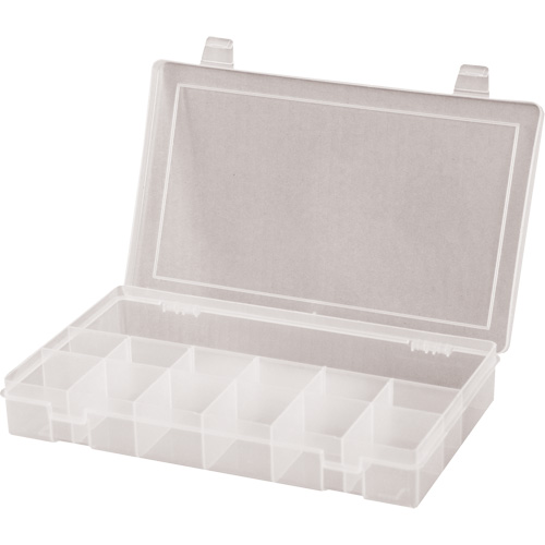 Compact Compartment Cases, 6.75" W x 11" D x 1.75" H, 13 Compartments Distribution Jean Lapalme