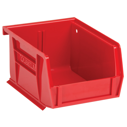 Ultra Stack & Hang Bin, 4-1/8" W x 3" H x 5-3/8" D, Red Distribution Jean Lapalme