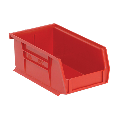Ultra Stack & Hang Bin, 4-1/8" W x 3" H x 7-3/8" D, Red Distribution Jean Lapalme