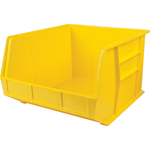 Ultra Stack & Hang Bin, 16-1/2" W x 11" H x 18" D, Yellow Distribution Jean Lapalme