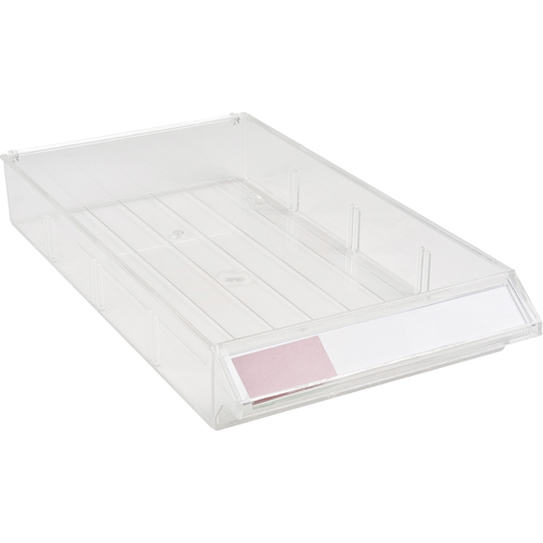 Tiroir de rechange pour armoires de pi&egrave;ces KPC-300, Plastique, 5-3/8" la x 9-13/16" p, 1-3/5" h, Transparent Distribution Jean Lapalme