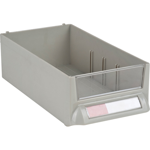 Tiroir de rechange pour armoires de pi&egrave;ces KPC-400, Plastique, 4-11/16" la x 8-5/8 p, 2-7/10" h, Gris Distribution Jean Lapalme