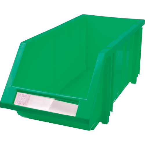 Bac empilable & &agrave; suspendre, 7-7/8" la, 7" h x 17-11/16" p, Vert Distribution Jean Lapalme